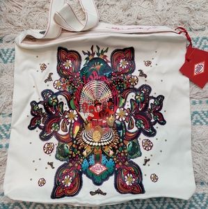 Oilily summer of love cross body tote....bohemian style